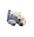 しゃべるシロクマくん（個別スタンプ：4）