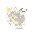 モフかわ毛長ねこピノの日常スタンプ（個別スタンプ：32）