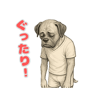 ボクサーの喜怒哀楽スタンプ1（個別スタンプ：9）