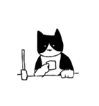 猫のスタンプ(しかも動く)（個別スタンプ：15）