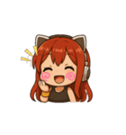 女の子(感情編)（個別スタンプ：5）