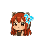 女の子(感情編)（個別スタンプ：6）