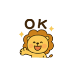 やきもちライオン（個別スタンプ：7）