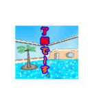 ”イルカのスタンプ“（個別スタンプ：7）