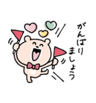 【再販】ゴルフ仲間に送る年末年始♡くまこ（個別スタンプ：14）