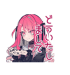 くせつよゴシックガールの丁寧な煽り（個別スタンプ：29）