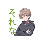 ゆるパーカーくんのゲーム誘い★男子（個別スタンプ：25）