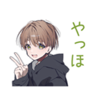 ゆるパーカーくんの友達返信（個別スタンプ：7）