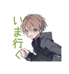ゆるパーカーくんの友達返信（個別スタンプ：23）