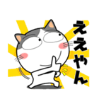 ハチワレ猫★関西のことば（個別スタンプ：1）