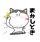 ハチワレ猫★関西のことば（個別スタンプ：11）