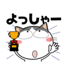 ハチワレ猫★関西のことば（個別スタンプ：18）