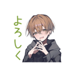 ゆるパーカーくん★徹夜ゲーム（個別スタンプ：8）