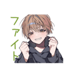 ゆるパーカーくん★徹夜ゲーム（個別スタンプ：21）