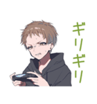 ゆるパーカーくん★徹夜ゲーム（個別スタンプ：25）