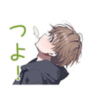 ゆるパーカーくん★徹夜ゲーム（個別スタンプ：28）