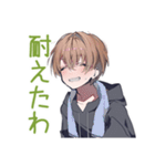 ゆるパーカーくん★徹夜ゲーム（個別スタンプ：30）