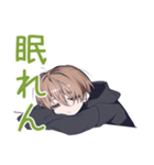 ゆるパーカーくん★徹夜ゲーム（個別スタンプ：35）