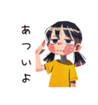 子ども（女の子）の夏★ほんわか（個別スタンプ：10）