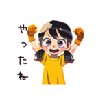 子ども（女の子）の夏★ほんわか（個別スタンプ：11）