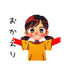 子ども（女の子）の夏★ほんわか（個別スタンプ：13）