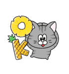 夏！毎年使える！にゃんぴーす（個別スタンプ：2）