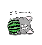 夏！毎年使える！にゃんぴーす（個別スタンプ：26）