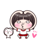 【かわいコちゃん♡】 スタンプ ④（個別スタンプ：18）