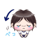 【イケメンくん♡】 スタンプ ④（個別スタンプ：35）