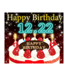 12月下旬❤️日付入❤️誕生日おめでとう❣️（個別スタンプ：7）