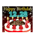 12月下旬❤️日付入❤️誕生日おめでとう❣️（個別スタンプ：13）