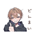 ゆるパーカーくんの家族お説教（個別スタンプ：32）