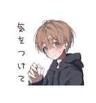 ゆるパーカーくんの家族お説教（個別スタンプ：34）