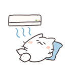 アツアツ！しろにゃんのヤバい夏（個別スタンプ：31）