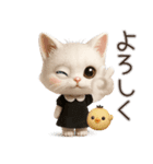 年中ずっ〜と使える★愛猫のスタンプ【3D】（個別スタンプ：10）