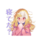 朝が苦手なパーカーの女の子（個別スタンプ：20）