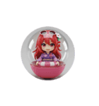 夏をイメージしたカプセルトイスタンプ（個別スタンプ：3）