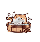お風呂猫 とても緊張してる,（個別スタンプ：21）