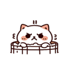 お風呂猫 怒ってる,（個別スタンプ：4）