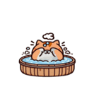 お風呂猫 怒ってる,（個別スタンプ：19）