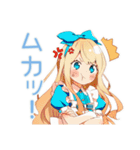 怒りマーク★メルヘンアリス（個別スタンプ：11）