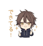 ちびパーカーくんの全力肯定メッセージ（個別スタンプ：10）