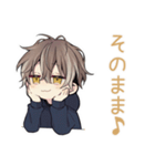 ちびパーカーくんの全力肯定メッセージ（個別スタンプ：11）