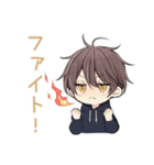 ちびパーカーくんの全力肯定メッセージ（個別スタンプ：13）