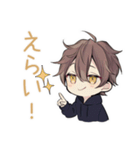 ちびパーカーくんの全力肯定メッセージ（個別スタンプ：15）