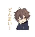 ちびパーカーくんの全力肯定メッセージ（個別スタンプ：24）