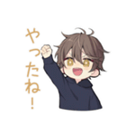 ちびパーカーくんの全力肯定メッセージ（個別スタンプ：28）