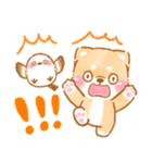 ❤️シマエナガといやしばいぬ❤️柴犬/敬語（個別スタンプ：29）