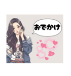 じょしすたんぷぅ（個別スタンプ：4）