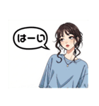 じょしすたんぷぅ（個別スタンプ：13）